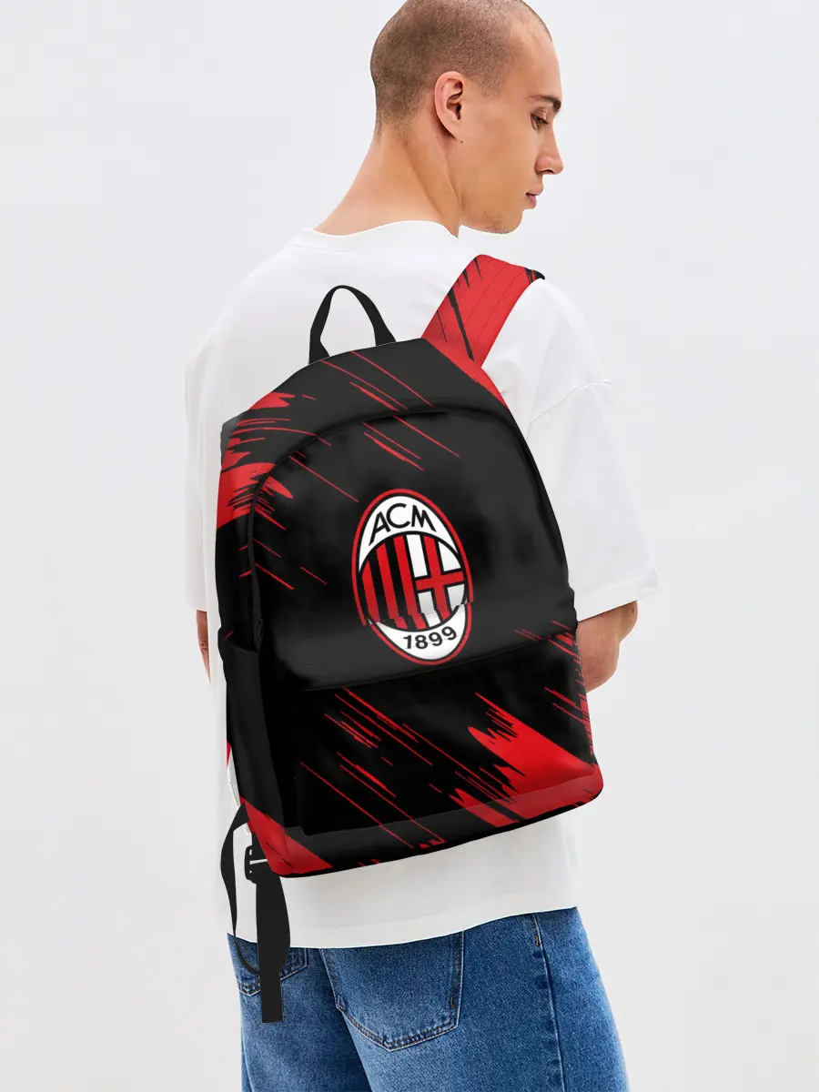 Рюкзак джинсовый / AC MILAN.