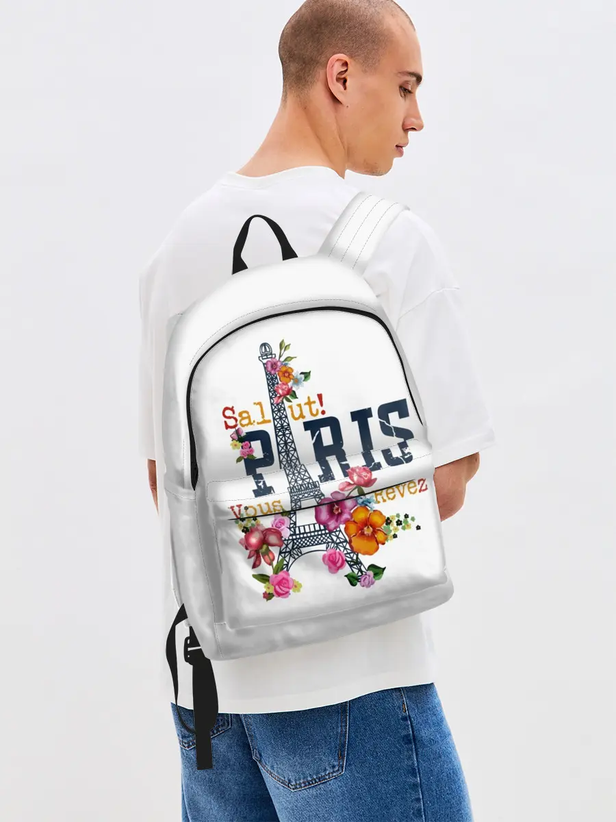 Рюкзак джинсовый / Париж