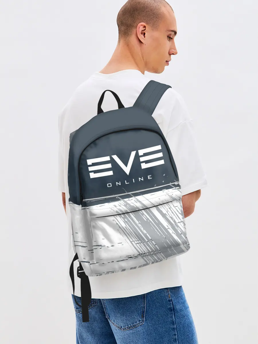 Рюкзак джинсовый / EVE ONLINE / ИВ ОНЛАЙН