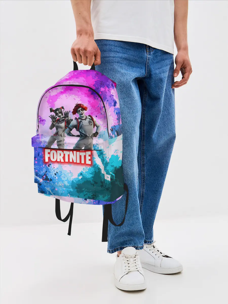 Рюкзак джинсовый / fortnite