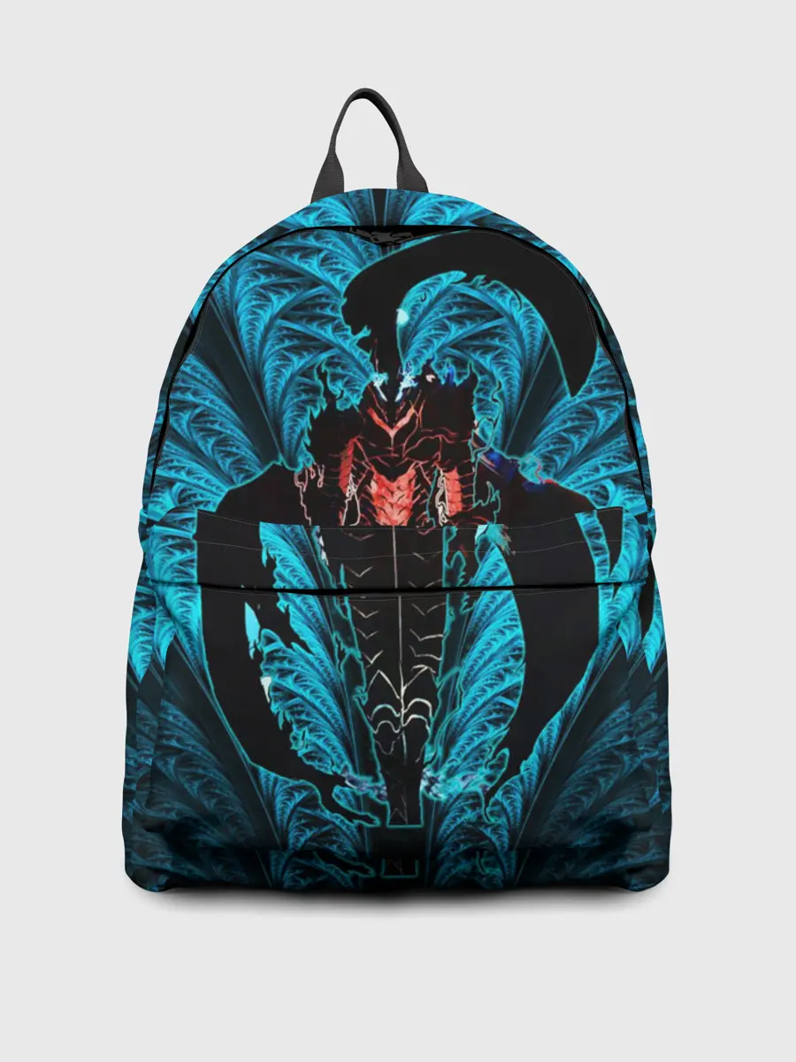 Рюкзак джинсовый / Поднятие Уровня в Одиночку