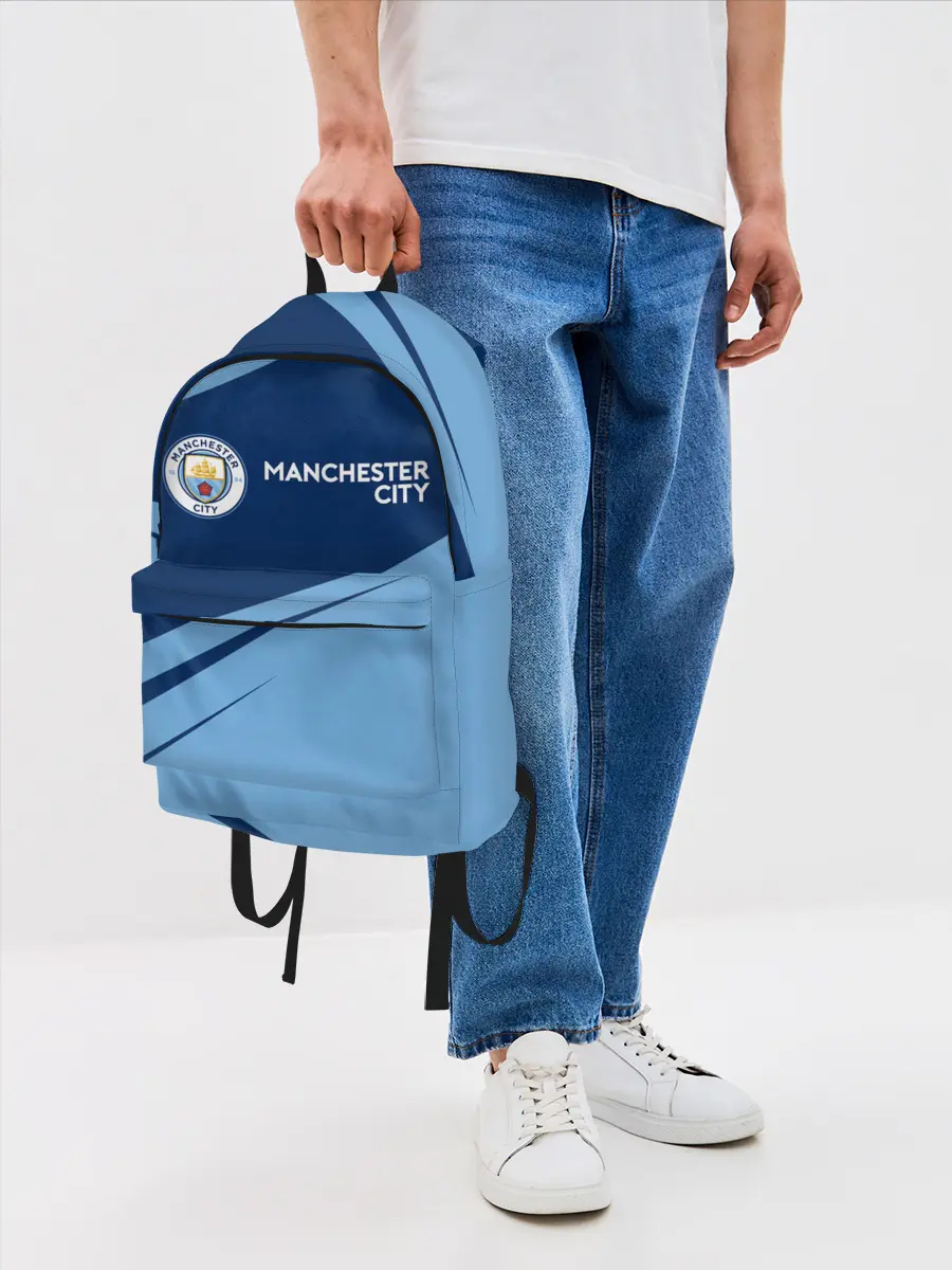 Рюкзак джинсовый / MANCHESTER CITY Манчестер Сити