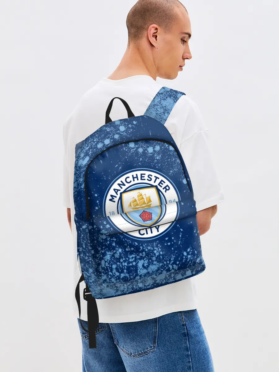 Рюкзак джинсовый / MANCHESTER CITY Манчестер Сити