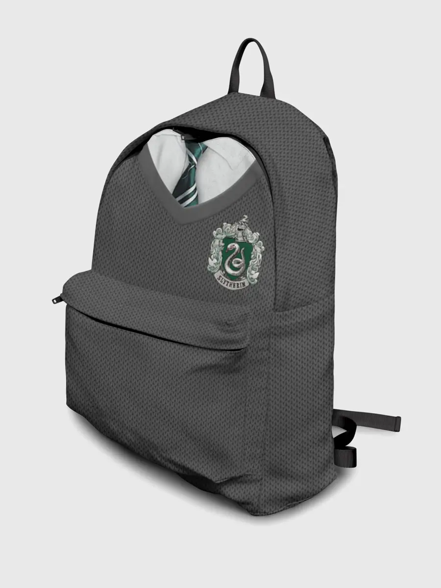Рюкзак джинсовый / Форма Слизерина