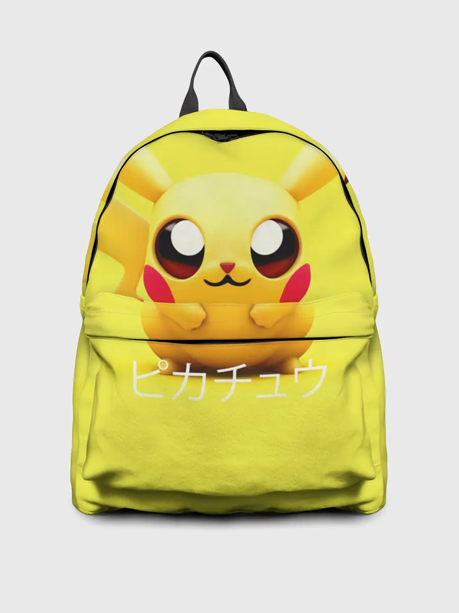 Рюкзак джинсовый / Pikachu Pika Pika