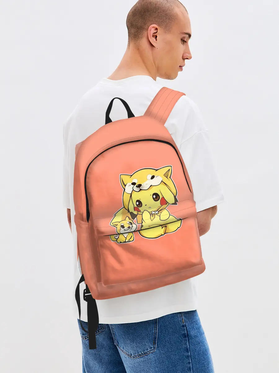 Рюкзак джинсовый / Pikachu Pika Pika