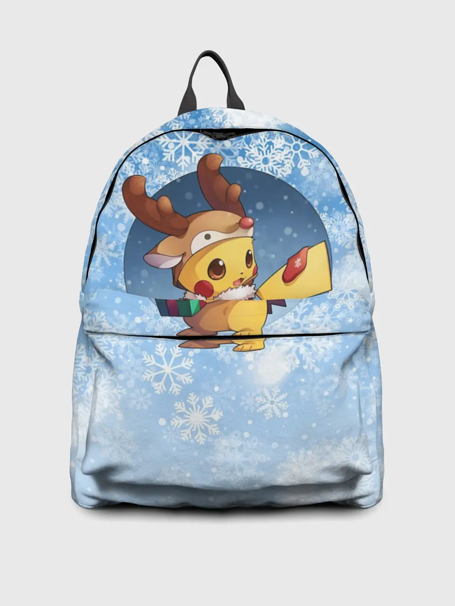 Рюкзак джинсовый / Pikachu Pika Pika