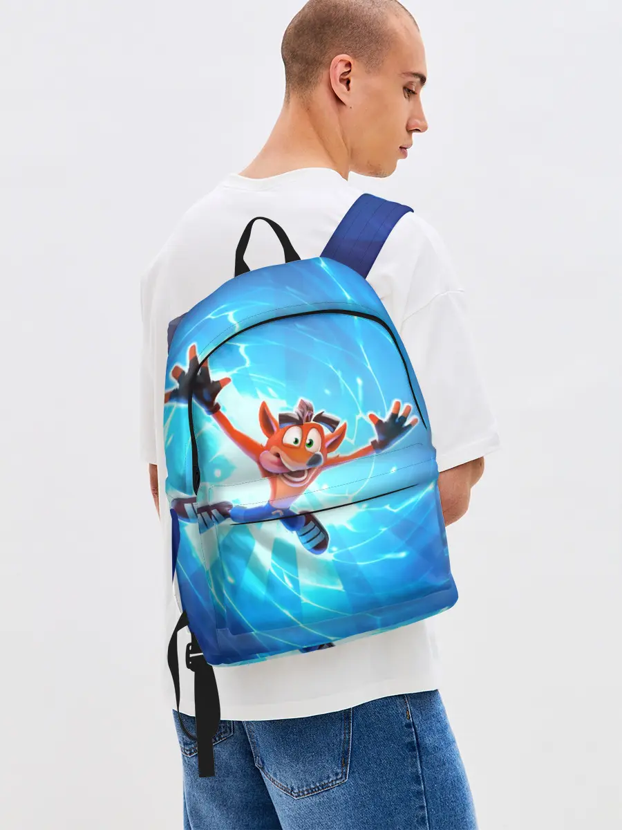 Рюкзак джинсовый / Crash Bandicoot