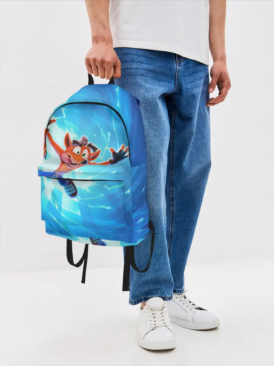 Рюкзак джинсовый / Crash Bandicoot