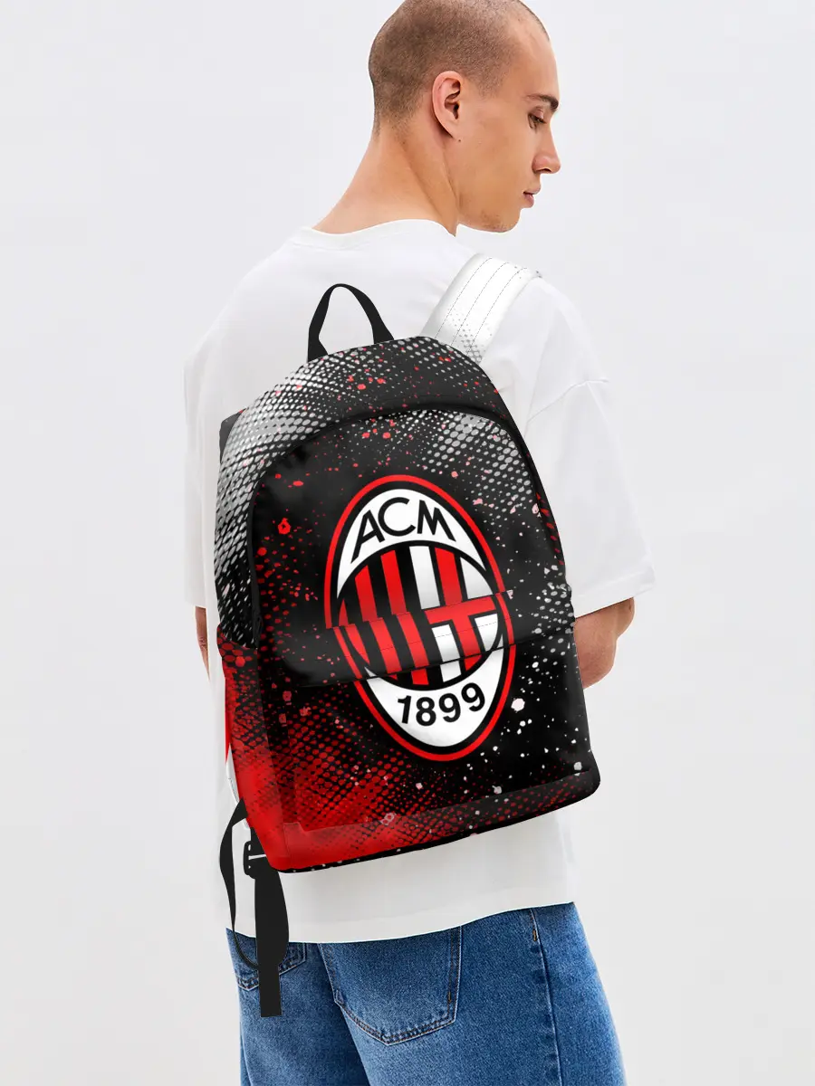 Рюкзак джинсовый / AC MILAN / МИЛАН