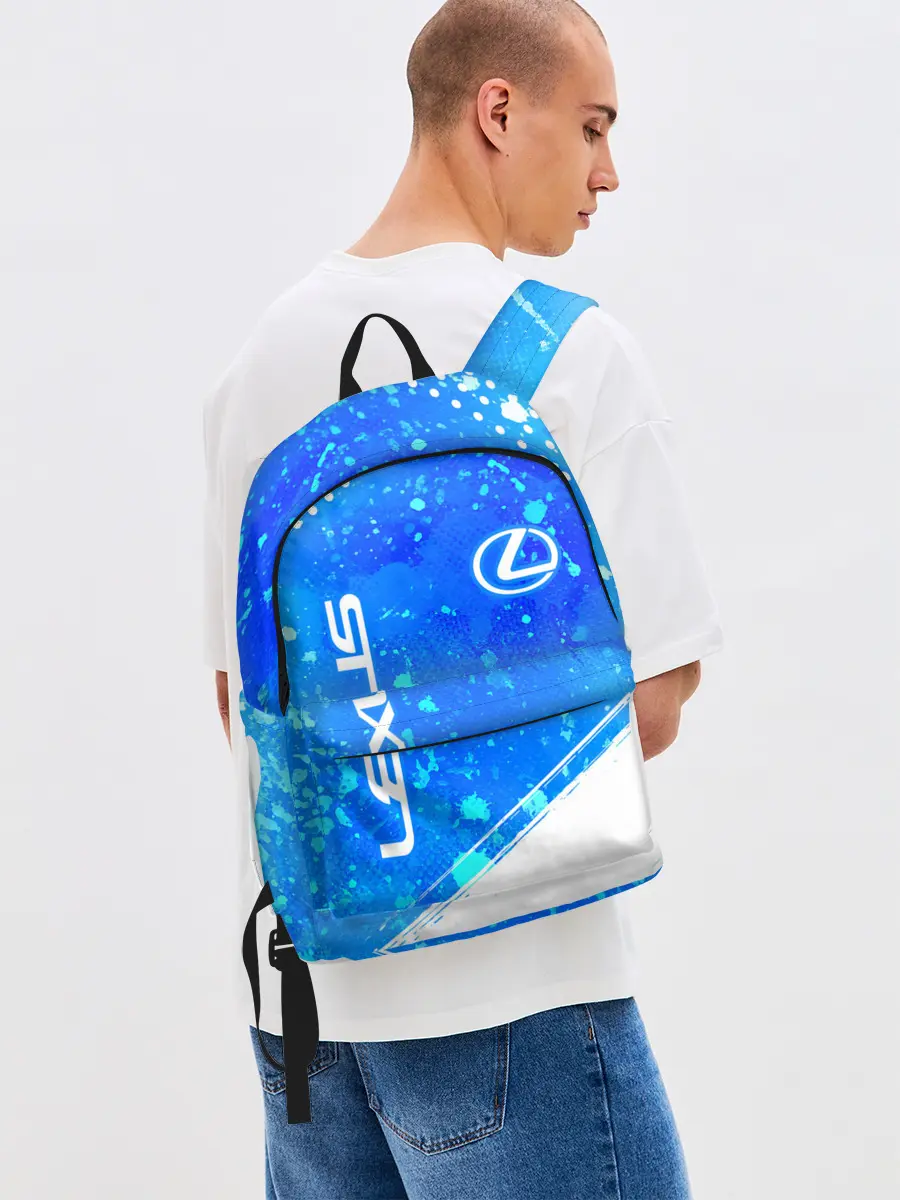 Рюкзак джинсовый / LEXUS / ЛЕКСУС