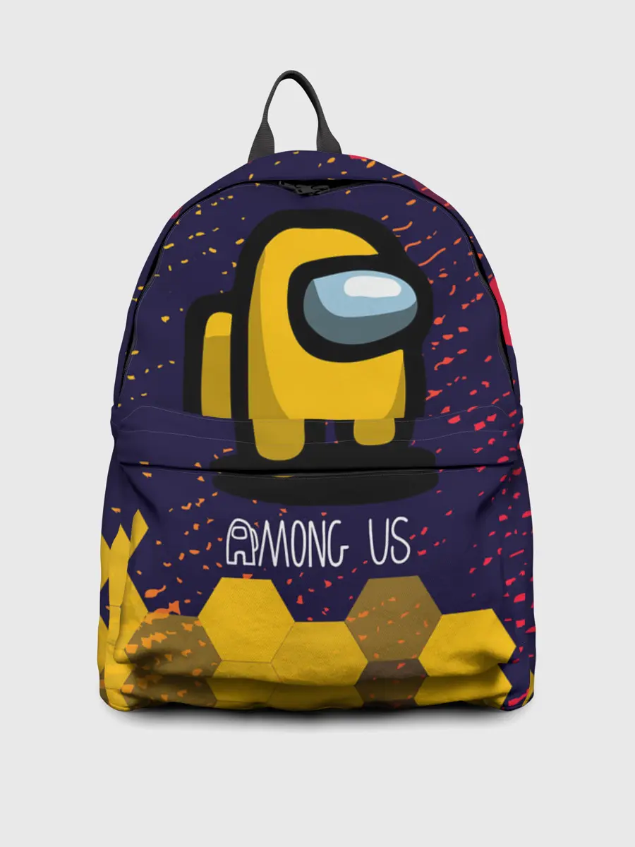 Рюкзак джинсовый / AMONG US / АМОНГ АС