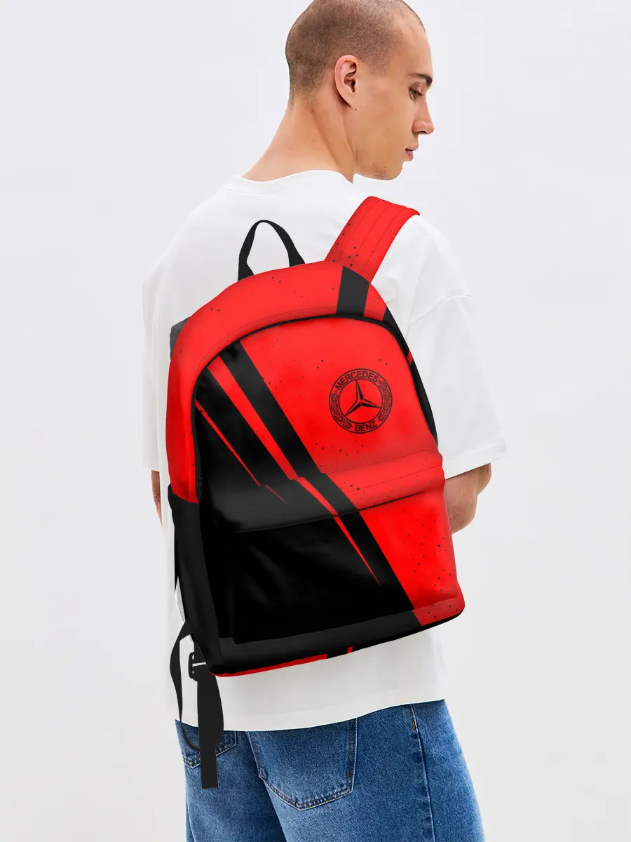 Рюкзак джинсовый / MERCEDES / Мерседес