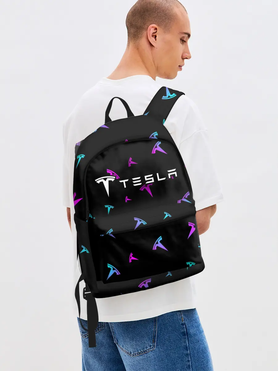 Рюкзак джинсовый / TESLA / Тесла