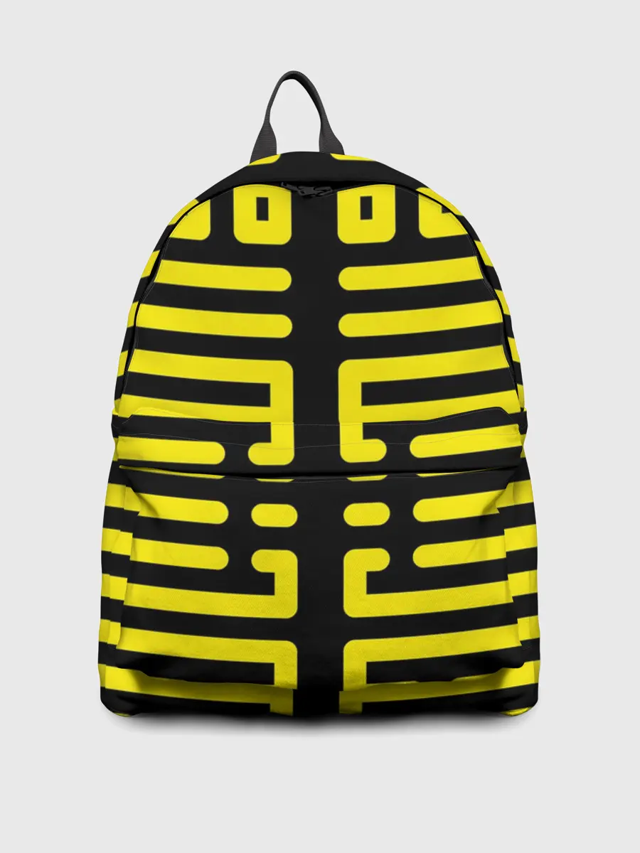 Рюкзак джинсовый / полосы, линии, узор,