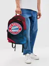 Рюкзак джинсовый / FC BAYERN / БАВАРИЯ
