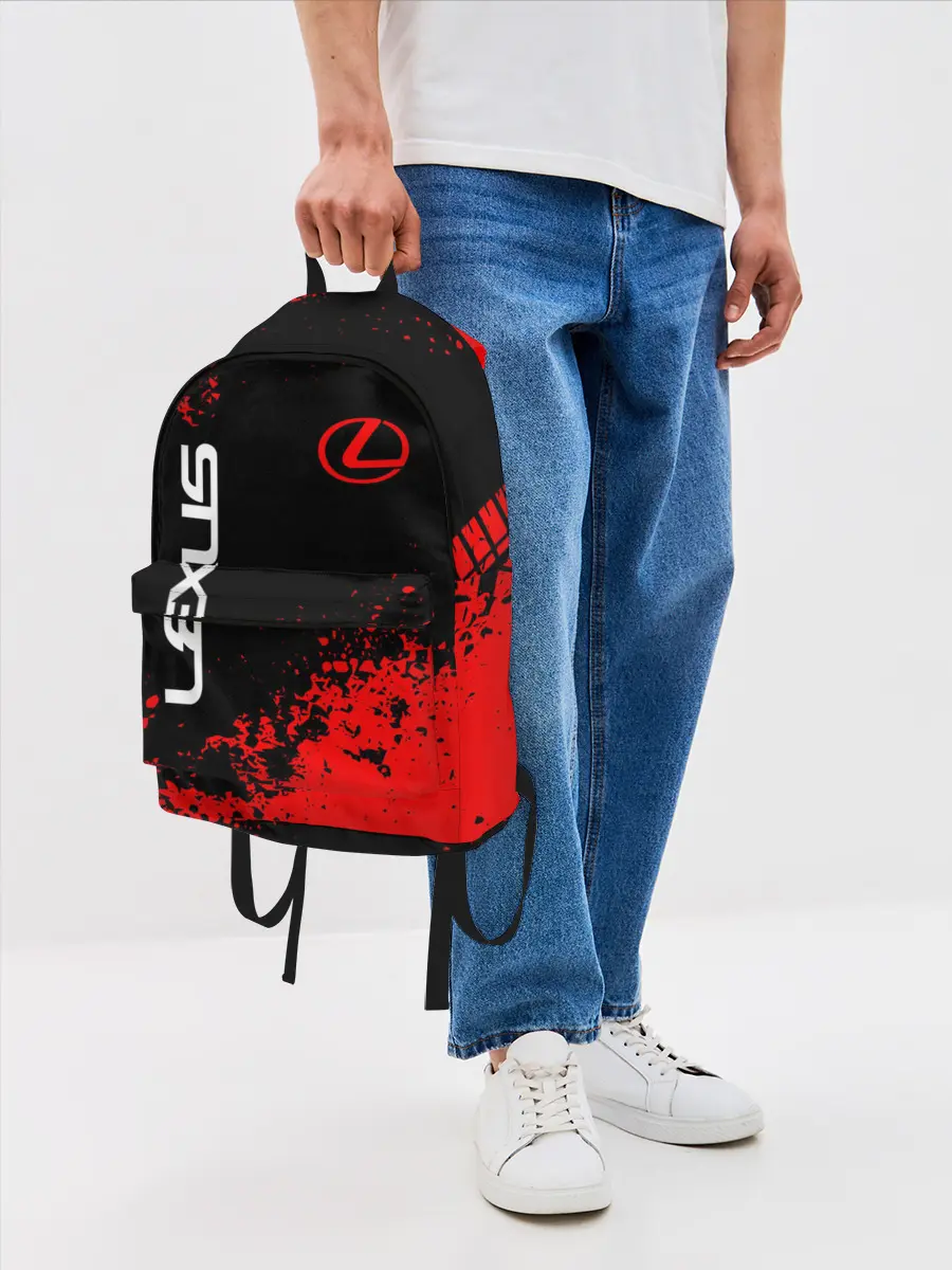 Рюкзак джинсовый / LEXUS.