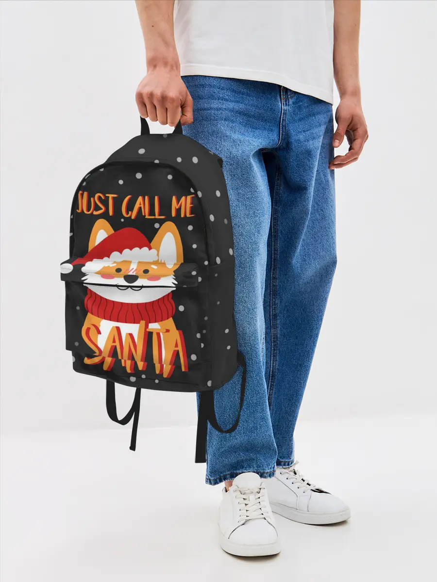 Рюкзак джинсовый / Just Call Me Santa