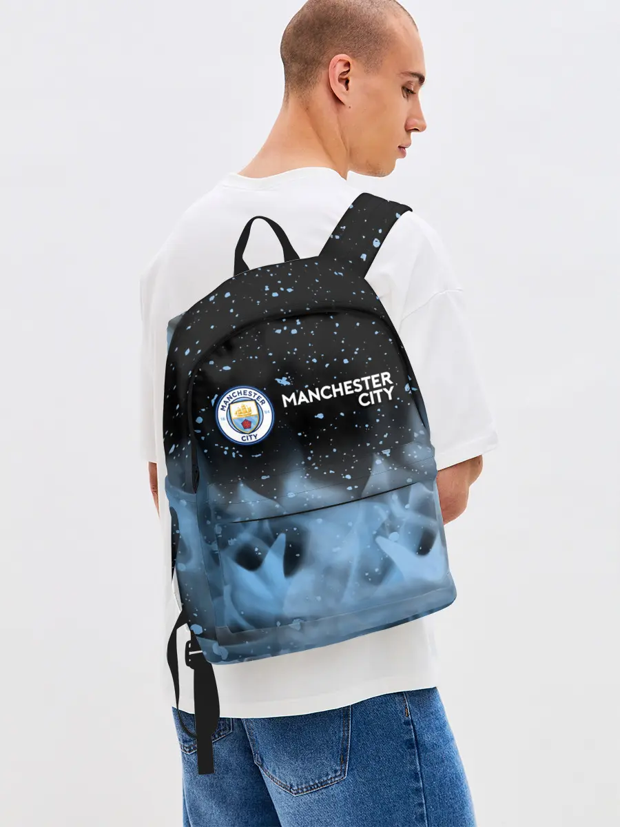 Рюкзак джинсовый / MANCHESTER CITY Манчестер Сити