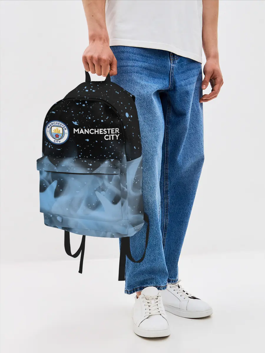 Рюкзак джинсовый / MANCHESTER CITY Манчестер Сити