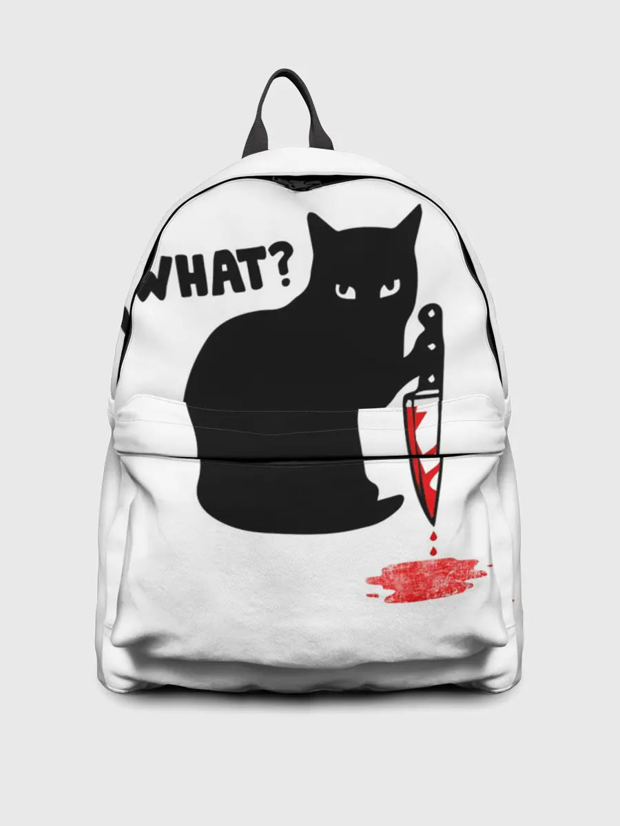 Рюкзак джинсовый / What Cat