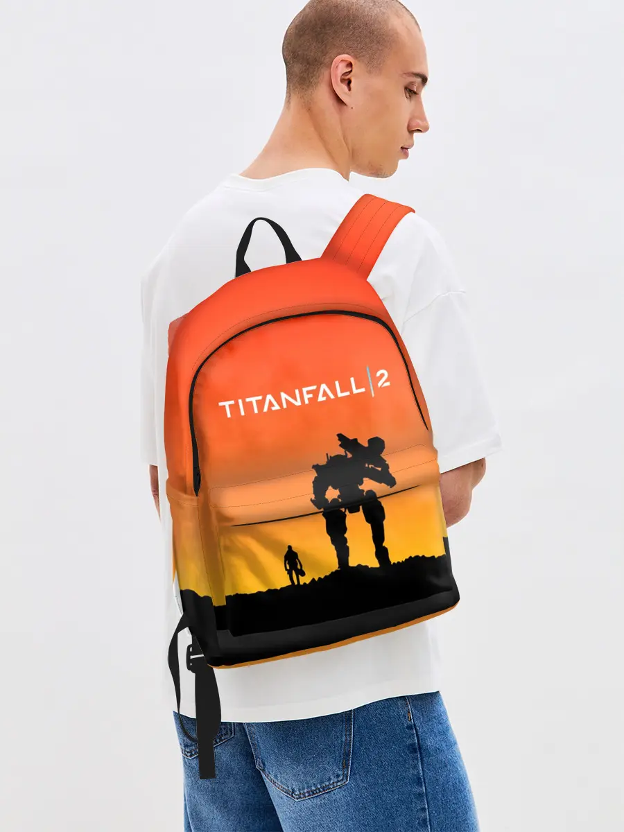 Рюкзак джинсовый / TITANFALL 2