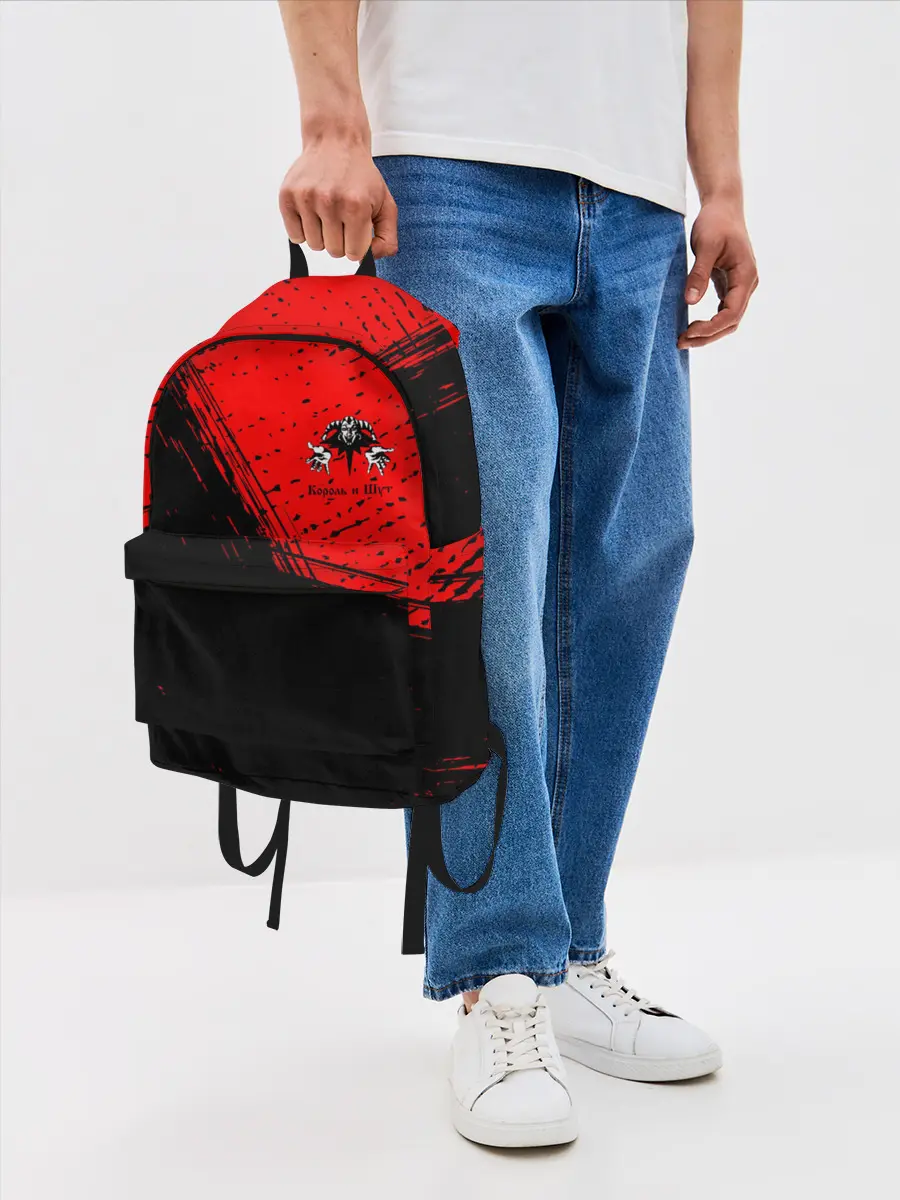 Рюкзак джинсовый / КОРОЛЬ И ШУТ