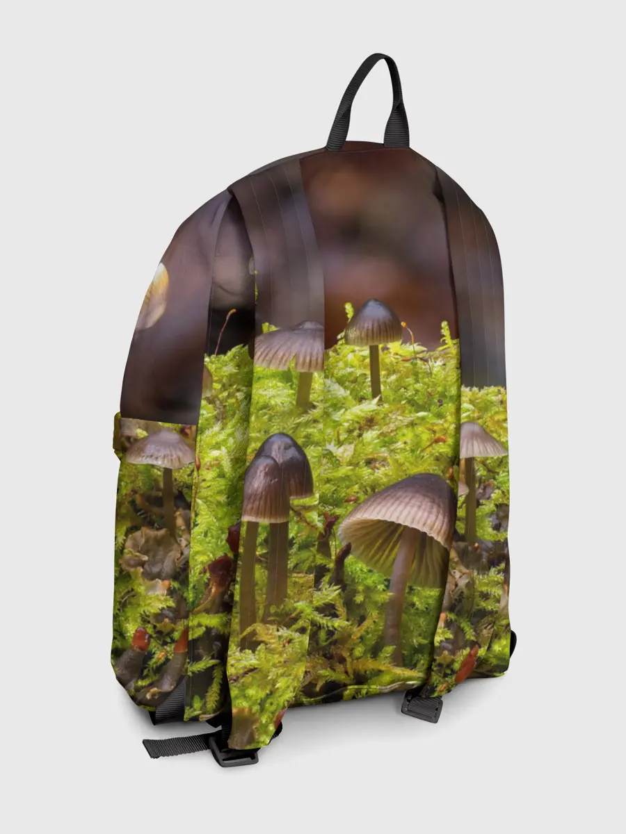 Рюкзак джинсовый / Мох