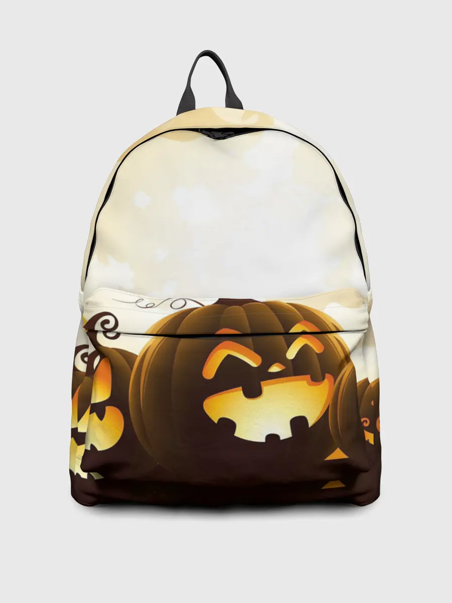 Рюкзак джинсовый / Тыквы