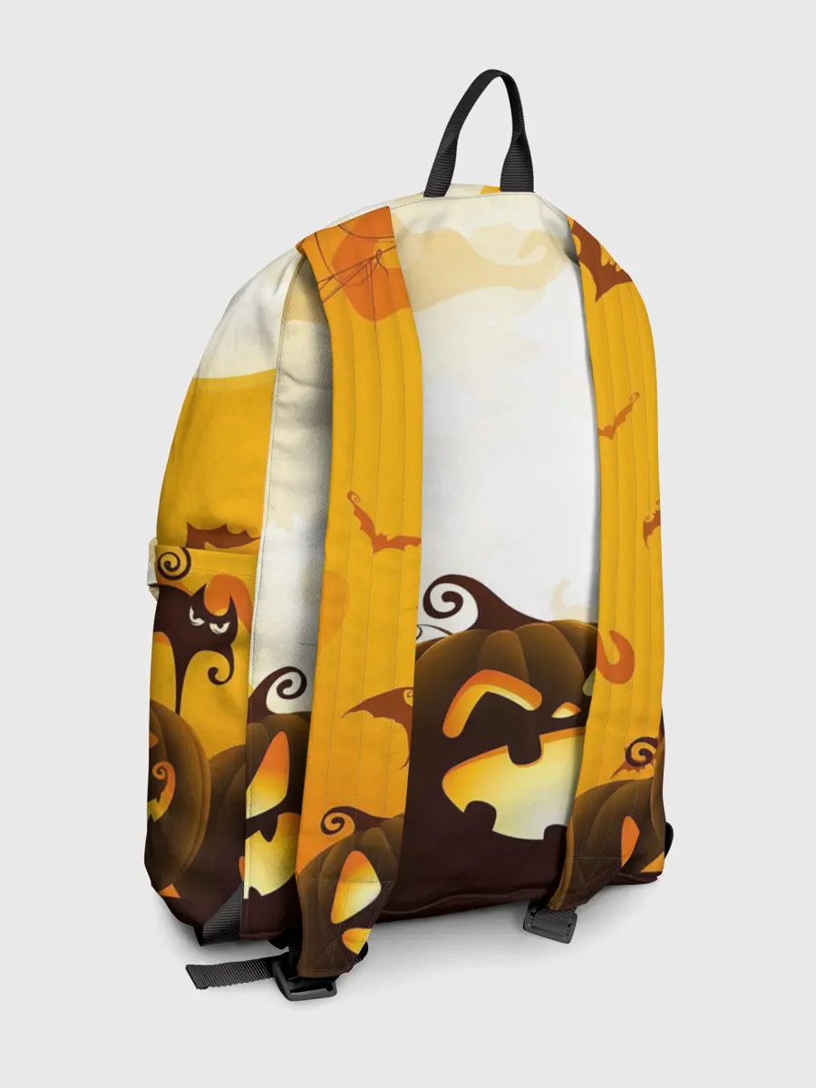 Рюкзак джинсовый / Тыквы