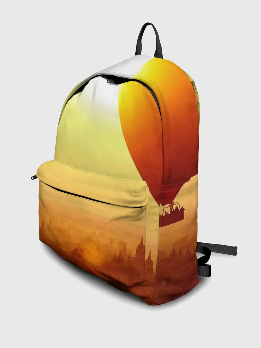 Рюкзак джинсовый / Город в пустыне