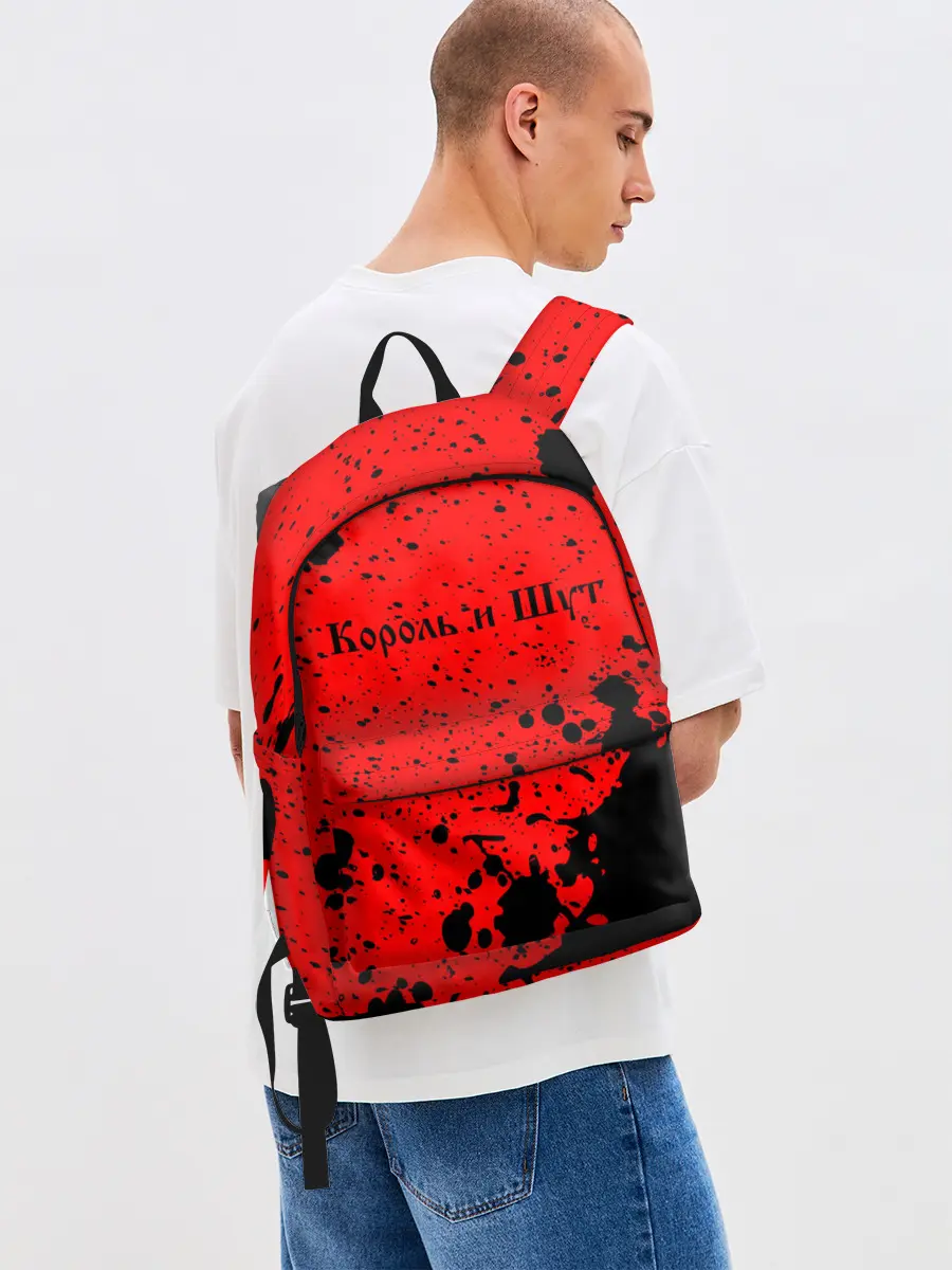 Рюкзак джинсовый / КОРОЛЬ И ШУТ