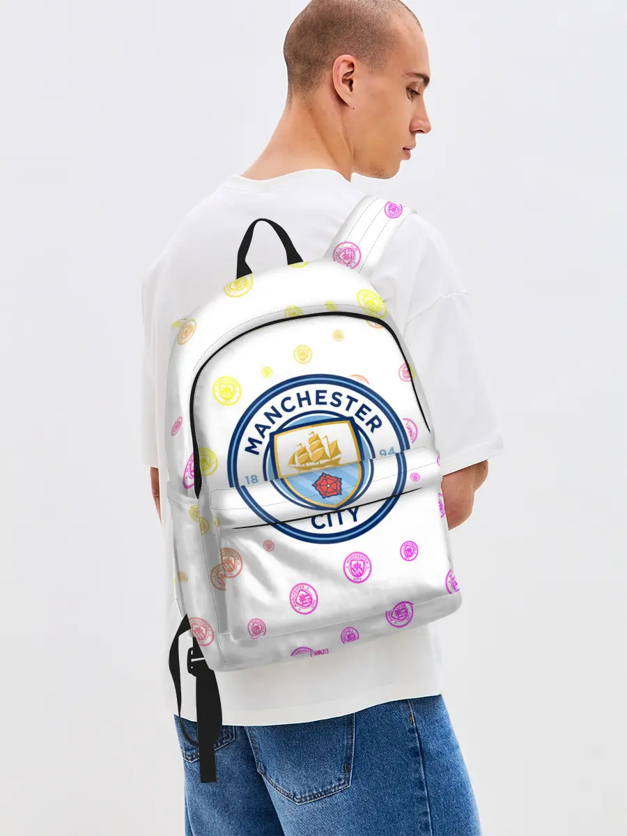 Рюкзак джинсовый / MANCHESTER CITY Манчестер Сити