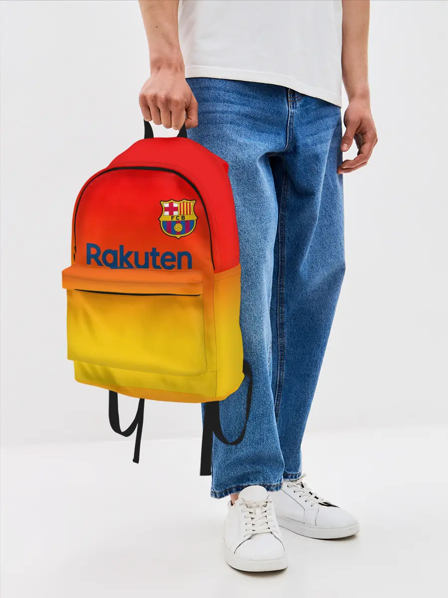 Рюкзак джинсовый / FC BARCELONA