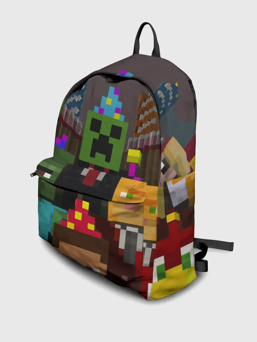 Рюкзак джинсовый / MINECRAFT