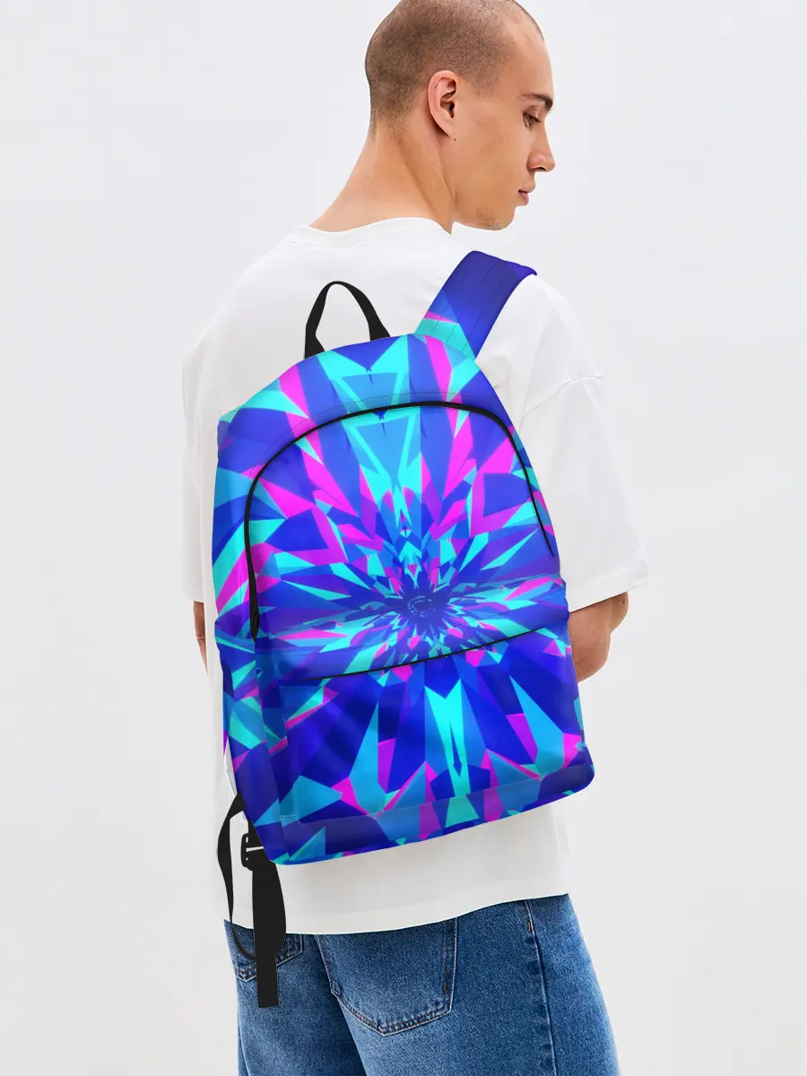 Рюкзак джинсовый / Оптическая иллюзия