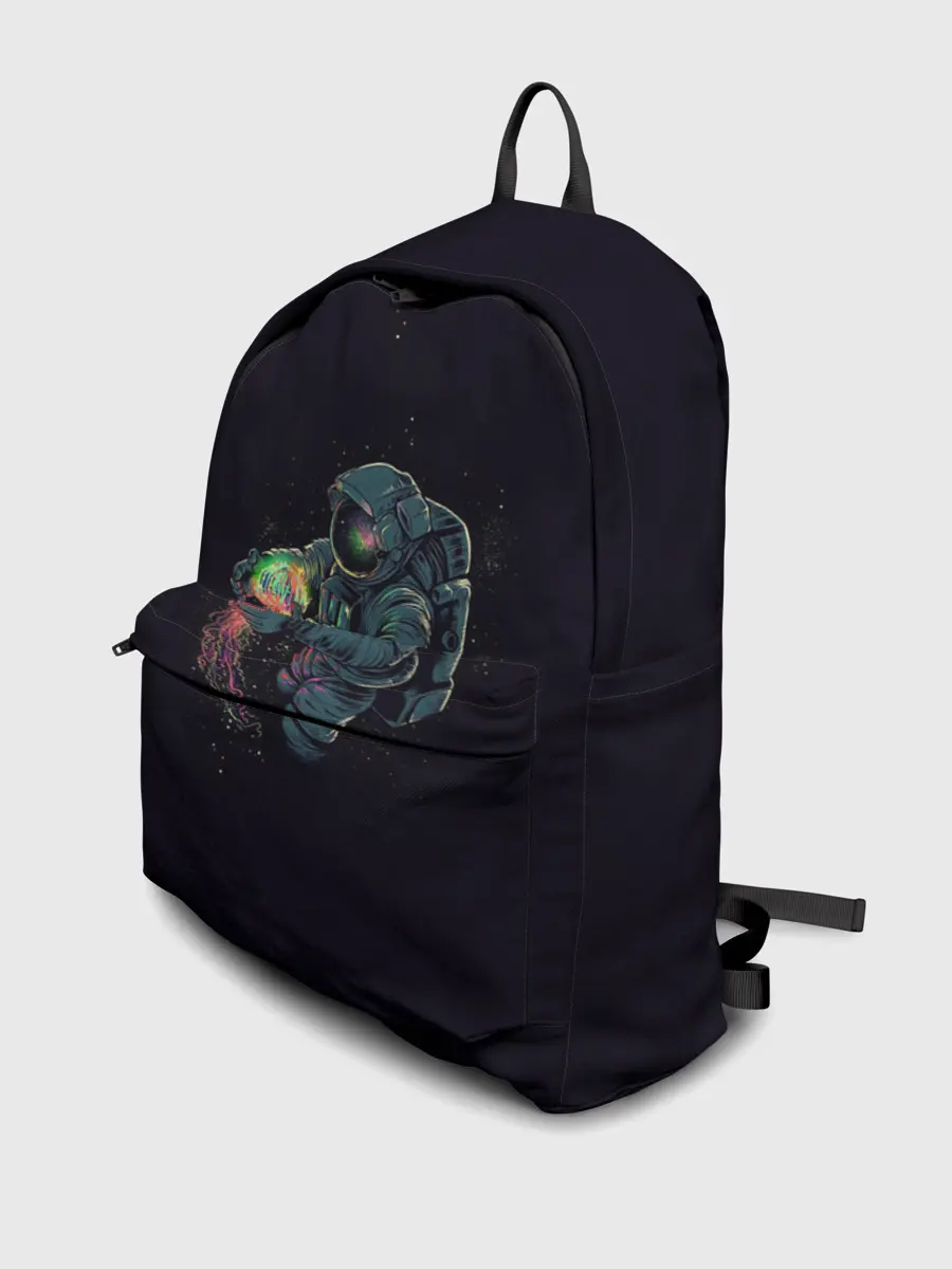 Рюкзак джинсовый / Космонавт