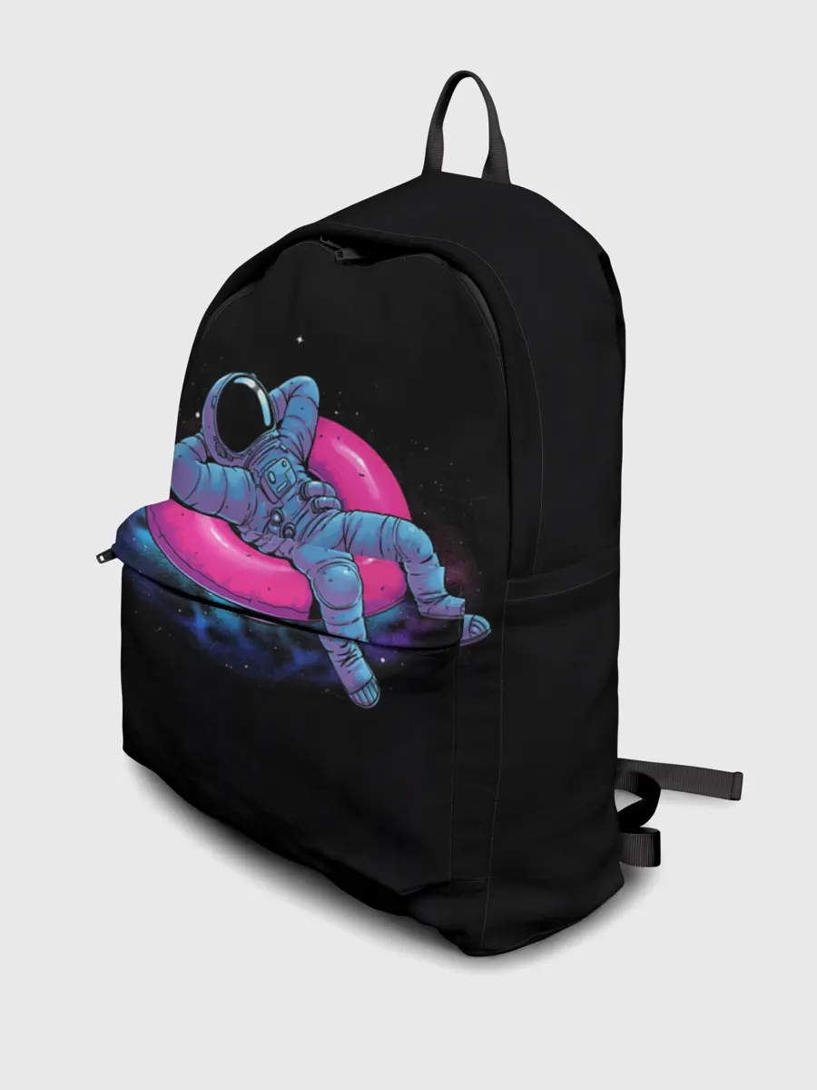 Рюкзак джинсовый / Отпуск космонавта