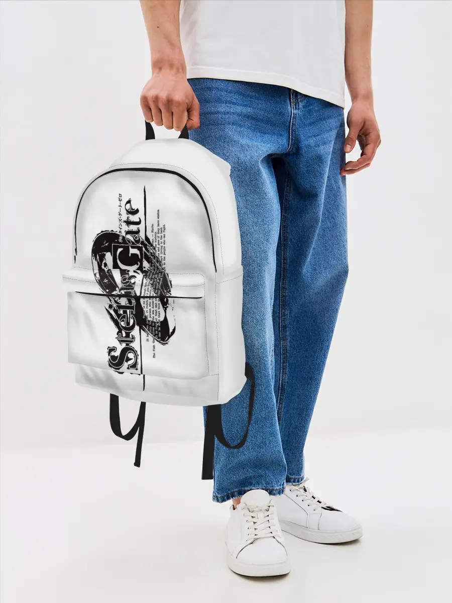 Рюкзак джинсовый / Врата Штейна / Steins Gate