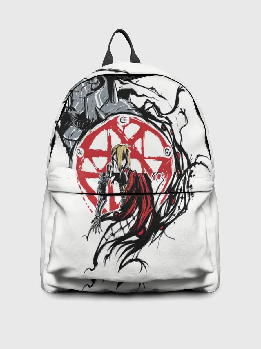 Рюкзак джинсовый / Стальной алхимик