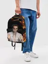 Рюкзак джинсовый / Борат одобряет