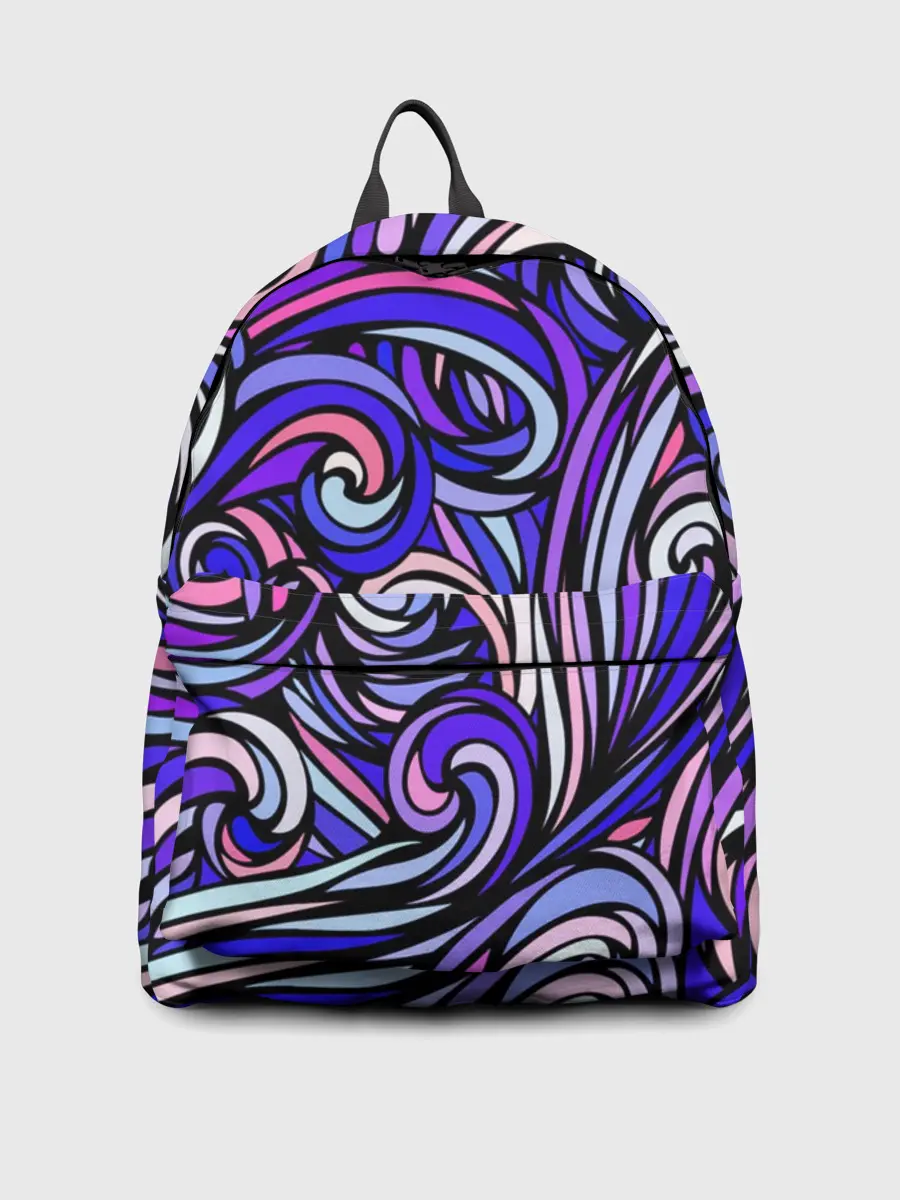 Рюкзак джинсовый / Волны