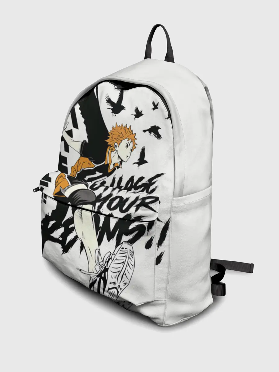 Рюкзак джинсовый / HAIKYUU Chase Your Dreams