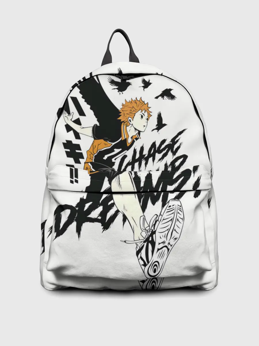 Рюкзак джинсовый / HAIKYUU Chase Your Dreams