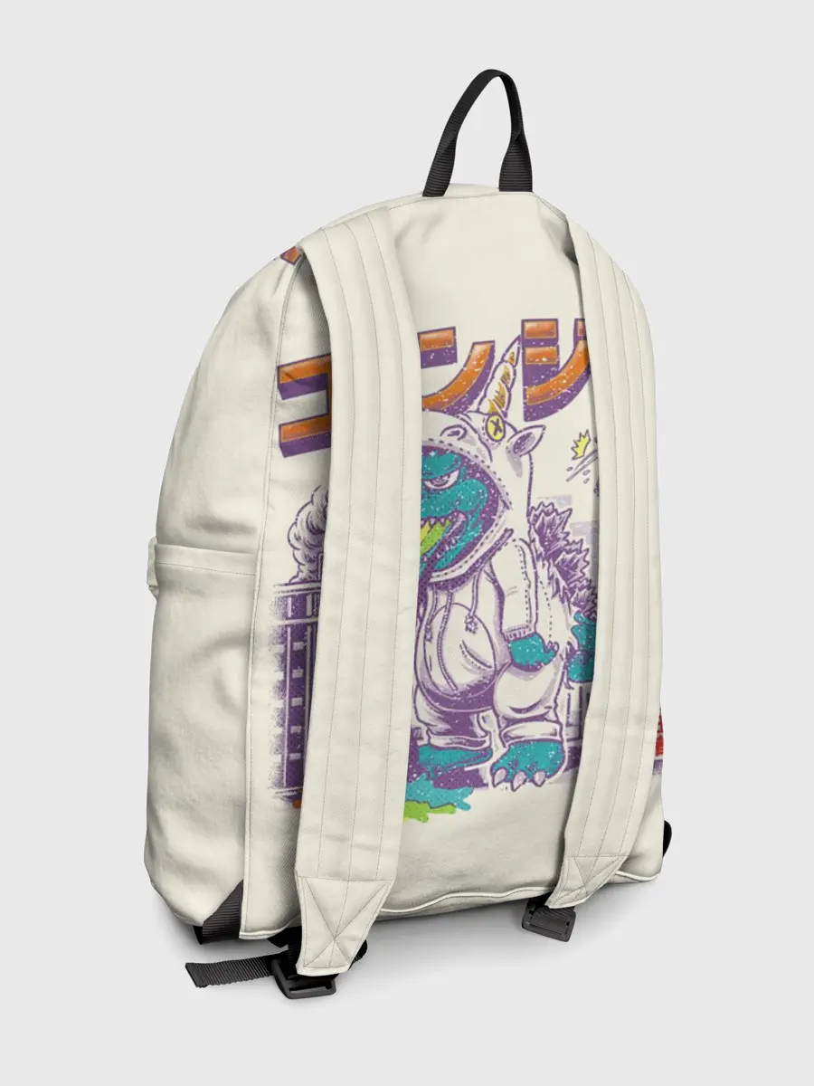 Рюкзак джинсовый / Годзилла Единорог