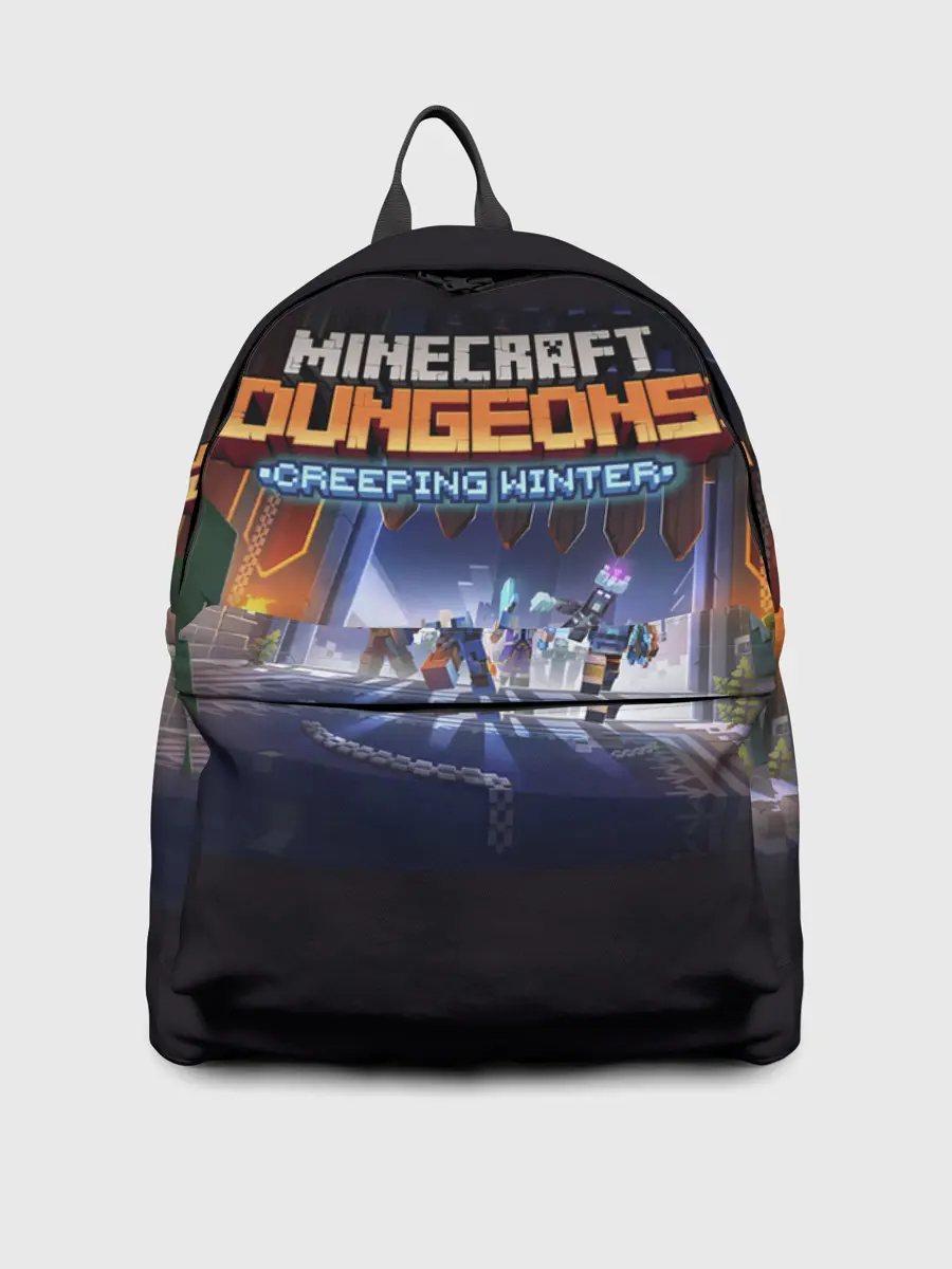 Рюкзак джинсовый / Minecraft Dungeons