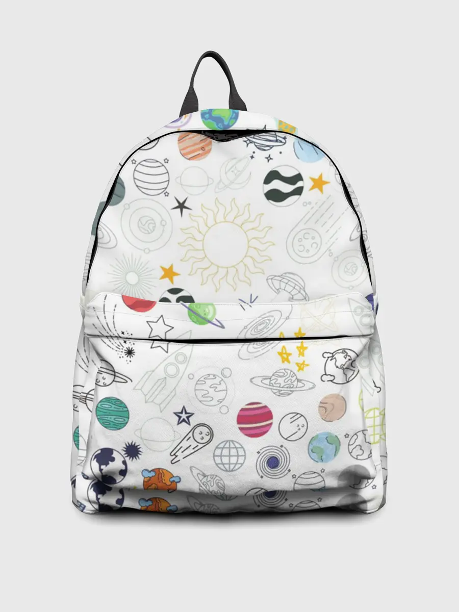 Рюкзак джинсовый / космос