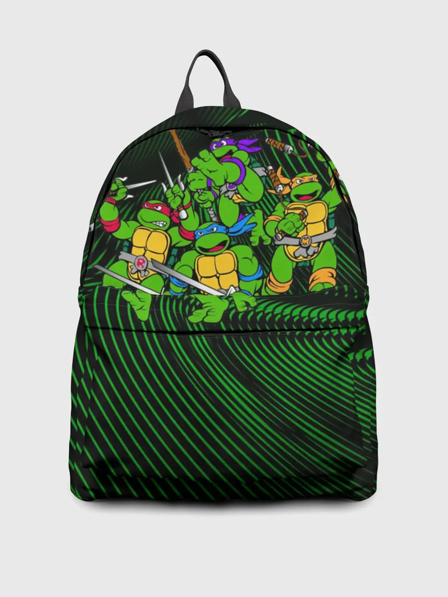 Рюкзак джинсовый / Супер Ниндзя Черепашки