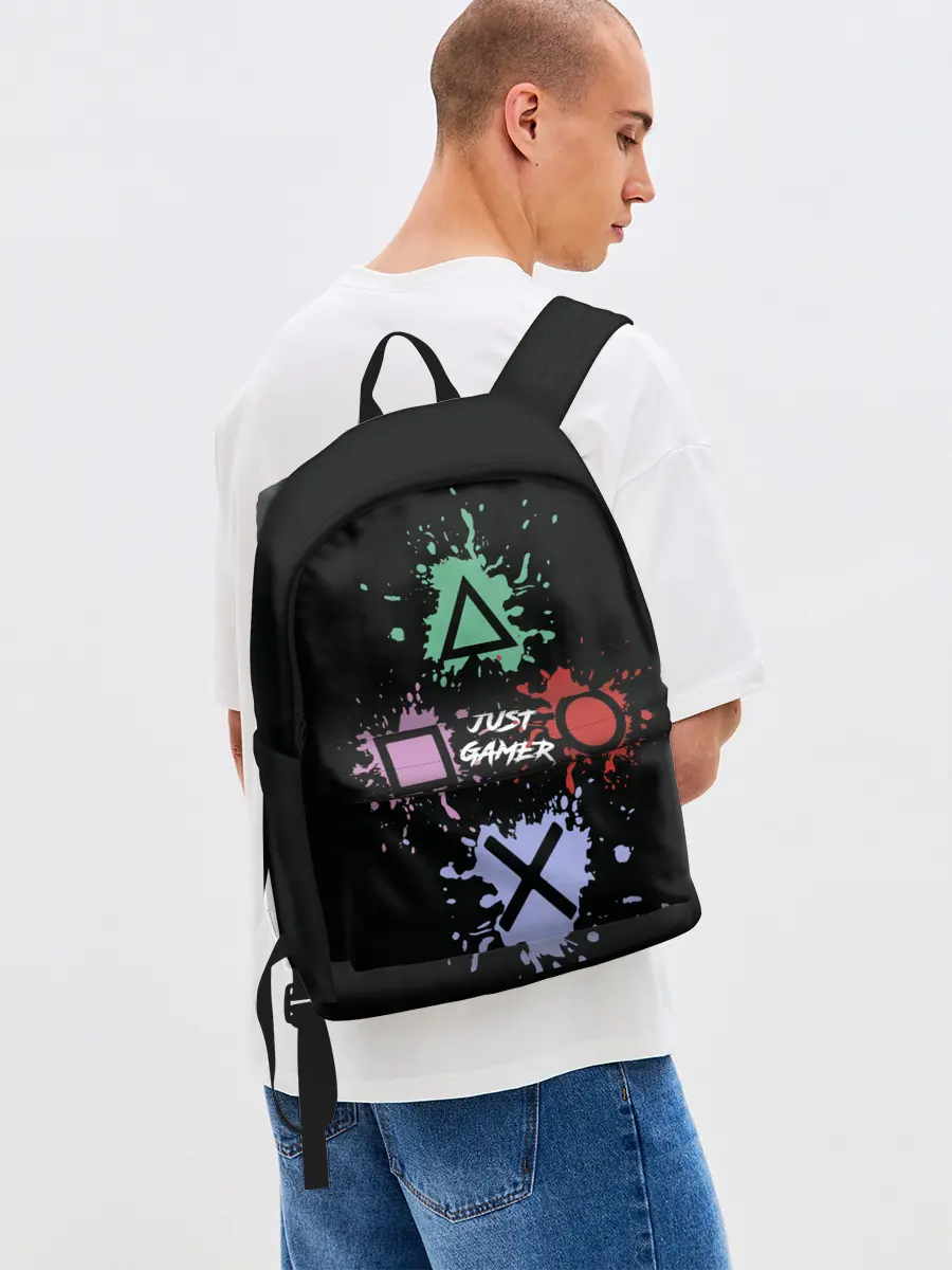 Рюкзак джинсовый / JUST GAMER