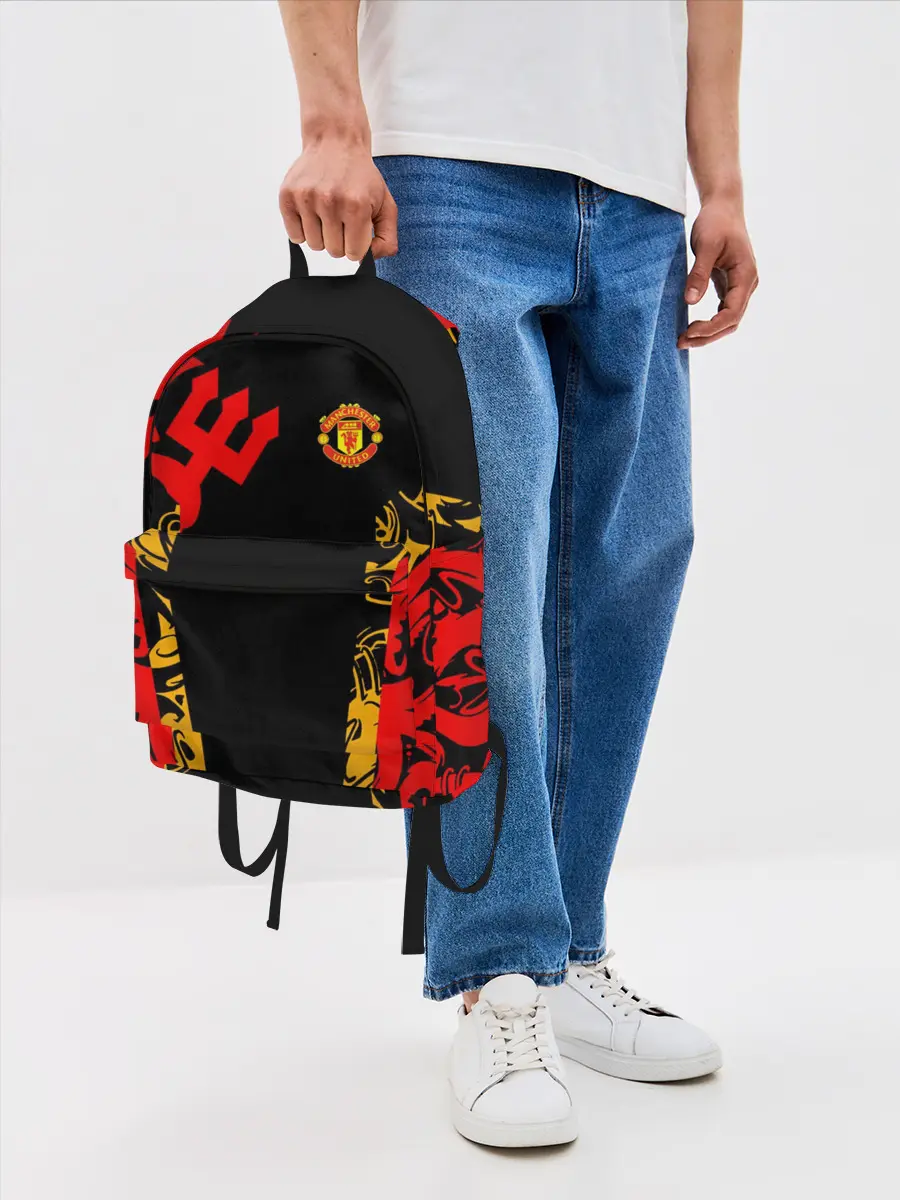 Рюкзак джинсовый / Manchester United | Red Devils